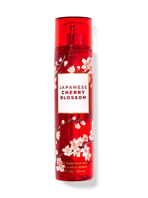 bath and body works oh cherry|japanese cherry blossom body spray.